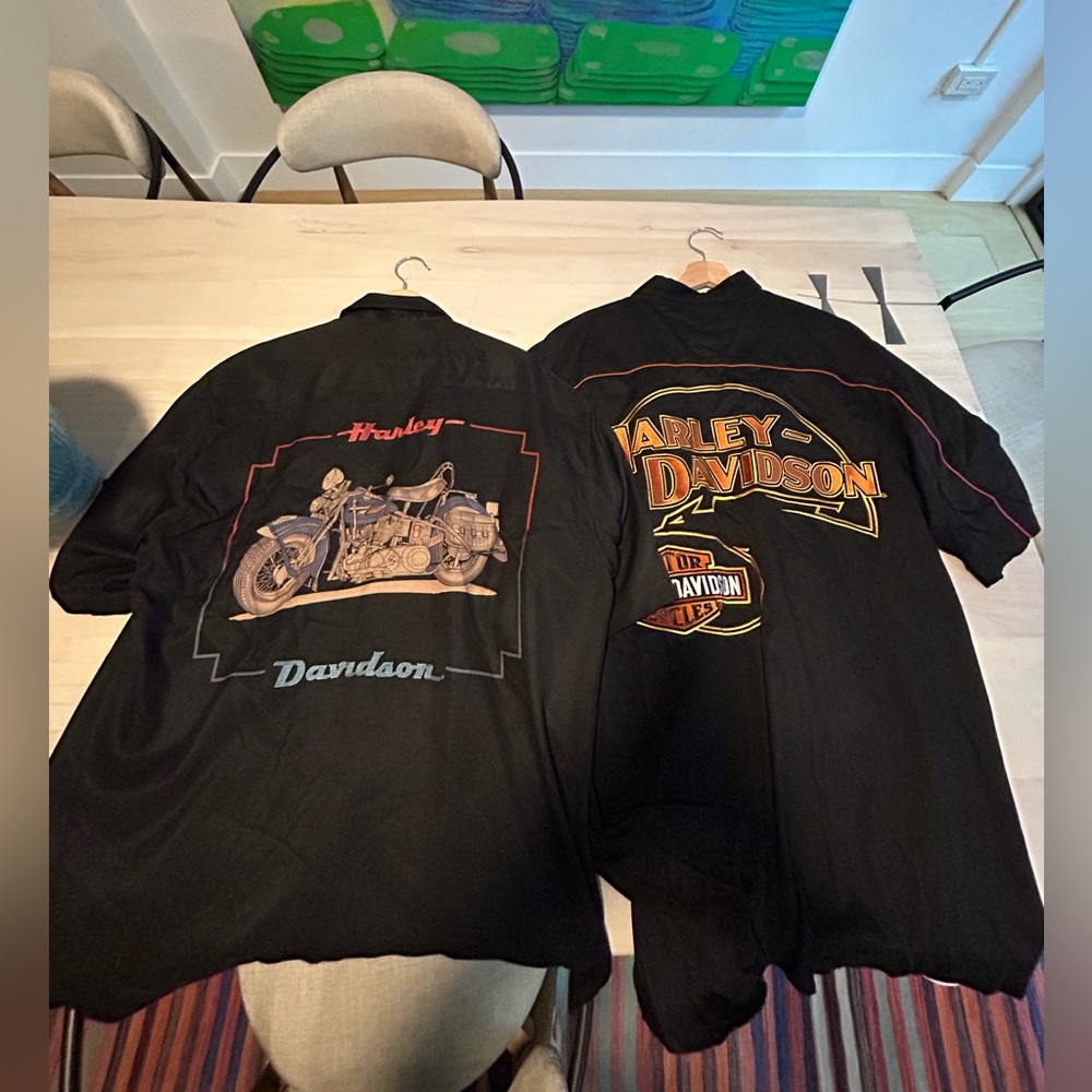 Lot of 15-16 Harley Davidson shirts